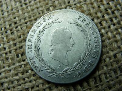 Ezüst 20 krajcár, 1825, A
