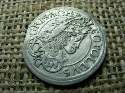 Ezüst XV krajcár, 1694, Lipót, ritka