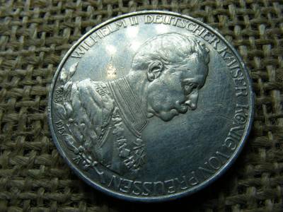 Ezüst Birodalmi 3 márka, 1913