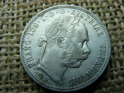 Ferenc József, 1 forint, 1890, ezüst