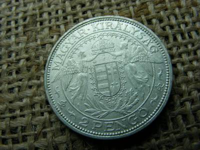 Ezüst 2 pengő, 1933