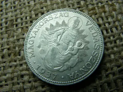 Ezüst 2 pengő, 1937