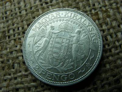Ezüst 2 pengő, 1937