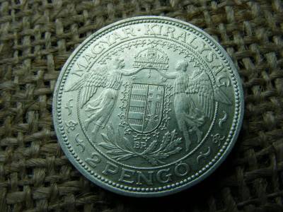 Ezüst 2 pengő, 1939