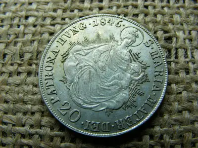 Ezüst 20 krajcár, 1846 B