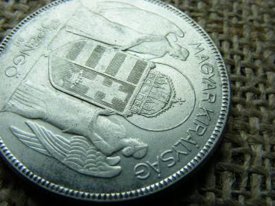 Ezüst 5 pengő, 1930, Horthy