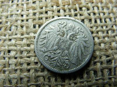 10 heller, 1908, Korona pénzrendszer