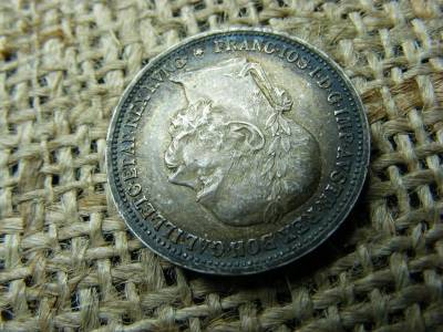 Ezüst 1 korona, 1893, patinás
