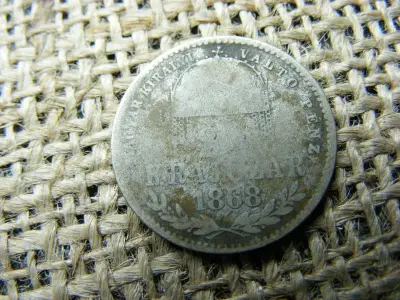 Ezüst 20 krajcár, 1868, KB, MKVP
