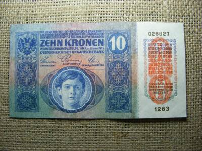 10 korona, 1915, DÖ