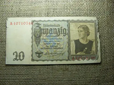 20 márka bankjegy, 1939, Németország
