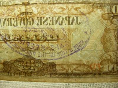 Fülöp-szigetek 10 Pesos, 1942, japán megszállás