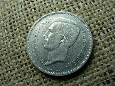 Belgium 5 frank, 1931