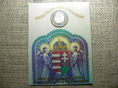 Ezüst Millenniumi Emlékérme, 1896, Isten áldd meg a magyart!