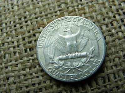 USA 1/4 dollár érme, 1959 D, ezüst