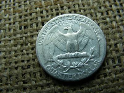 USA 1/4 dollár érme, 1944, ezüst