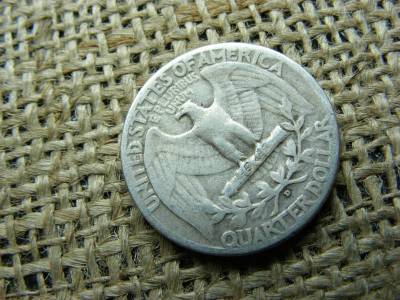 USA 1/4 dollár érme, 1943 D, ezüst