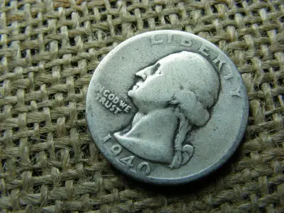 USA 1/4 dollár, 1940, ezüst