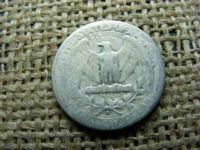 USA 1/4 dollár, 1934 D, Washington Quarter