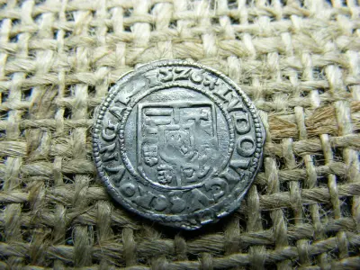 II. Lajos ezüst dénár, 1526, ÉH 673, AV/HK