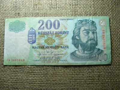 200 forintos bankjegy, 2003, FB sorozat
