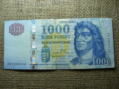 1000 forintos bankjegy, 2010, DB