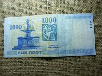 1000 forintos bankjegy, 2015, DA