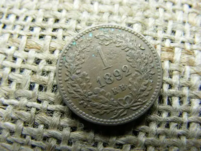 1 krajcár, 1892, KB