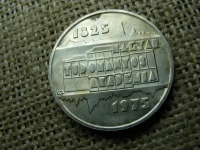 Ezüst 200 forint, 1975, MTA