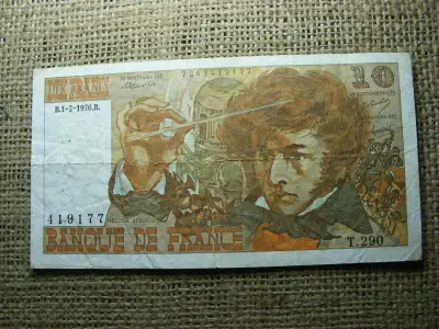 Franciaország 10 frank, 1976, francs