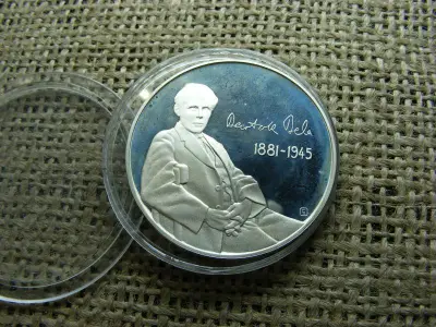 Bartók Béla Kékszakállú herceg vára ezüstérme, 20 g