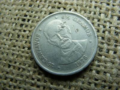 Dominika 25 Centavos, 1976, Juan Pablo Duarte