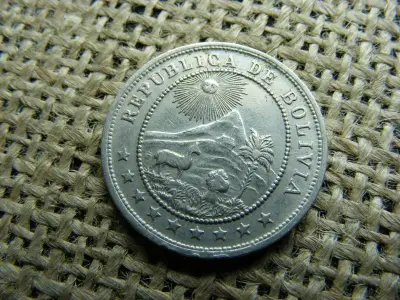 Bolívia 10 centavos, 1936