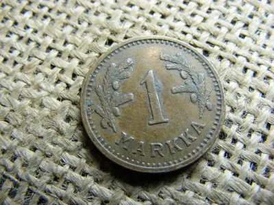 Finnország 1 markka, 1942