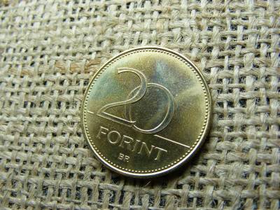 20 Forintos Érme, 1999, BU