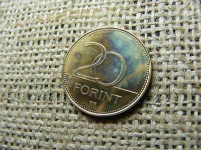 20 forintos érme, 2003, BU