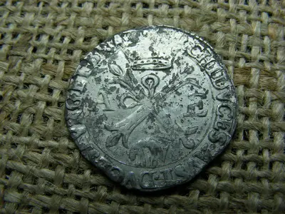Spanyol Hollandia, 1 Ezüst Real, 1603-1610, Albert és Isabella