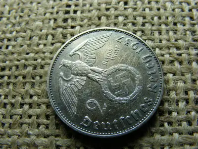 Birodalmi 2 márka, 1937, ezüst