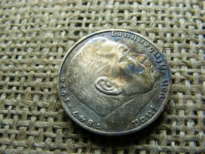 Birodalmi 2 márka, 1938 E, ezüst