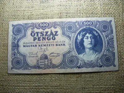 500 pengő, 1945, Magyarország