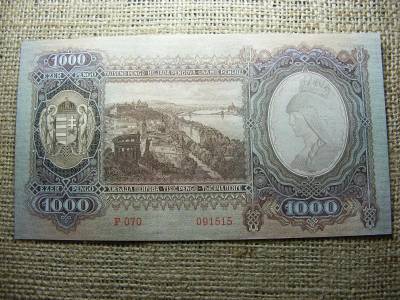 1000 pengő, 1943, hajtatlan