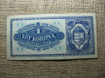 1 korona bankjegy, 1920