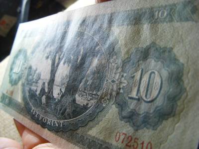 10 forintos bankjegy, 1957