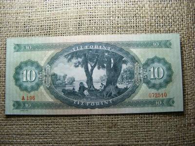 10 forintos bankjegy, 1957