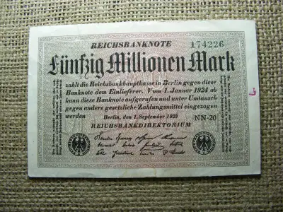 Németország, 50 millió márka, 1923