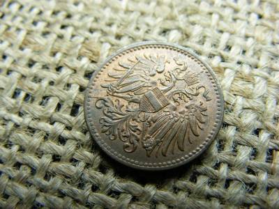 1 Heller 1916, Címerpajzs, Verdefényes