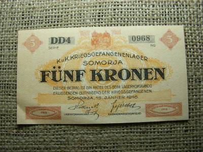 5 korona, 1916, Somorja