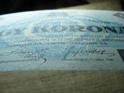 1 korona, 1916, Somorja