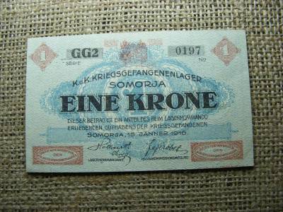1 korona, 1916, Somorja