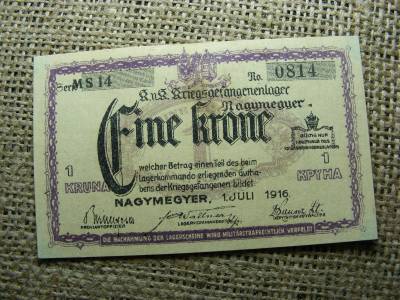 1 korona, 1916, Nagymegyer